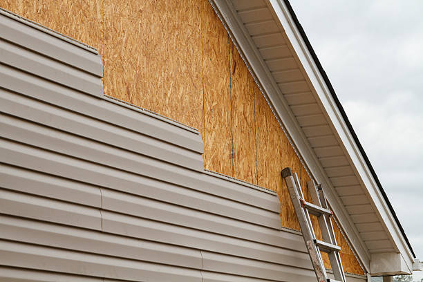 Professional Siding Replacement technician working in West End, NY